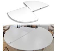 YKMYXZ, Tavolo da pranzo senza gambe for feste/banchetti/soggiorno, piano del tavolo da pranzo grande pieghevole a un quarto(140 cm (55 inch))