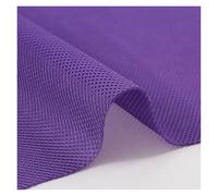 YKMYXZ, Tessuto a rete 3D con strato d'aria, tinta unita, artigianato fai da te, tappezzeria, altoparlante for sedia, antipolvere, telo di copertura insonorizzante(Purple)