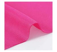 YKMYXZ, Tessuto a rete 3D con strato d'aria, tinta unita, artigianato fai da te, tappezzeria, altoparlante for sedia, antipolvere, telo di copertura insonorizzante(Rose Red)