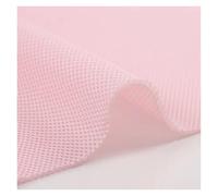 YKMYXZ, Tessuto a rete 3D con strato d'aria, tinta unita, artigianato fai da te, tappezzeria, altoparlante for sedia, antipolvere, telo di copertura insonorizzante(Light Pink)