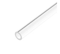 YKMYXZ, Tubi rigidi in acrilico, tubo rotondo, lunghezza 50 cm, tubo in PMMA trasparente for accessori for acquari, raccordi for tubi, 1 pz.(6.4mm x 10.2mm)