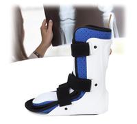 YKMYXZ Tutore di supporto for fratture - AFO for caviglia corta e piede cadente, tutore stabilizzatore for la fissazione della con piastra protezione anteriore(Right,EU35)