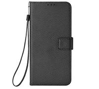 YKNIUFLY Cover per Umidigi G5 Mecha, Pelle PU Premium Magnetico Flip Case Custodia, Slot per Schede, Funzione Staffa, Portafoglio Cover per Umidigi G5 Mecha.(Nero)