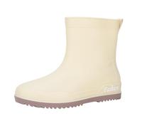 YKPAVV Stivali da pioggia alla moda, antiscivolo, altezza media, da donna, sandali e sandali con cinturino, beige., 40 EU
