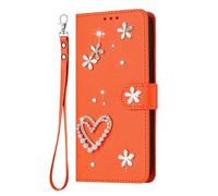 YKTO Cover per OPPO A5X 5G Custodia in Pelle PU Bling Glitter Libro Portafoglio con Tasca Slot per Carte Supporto Chiusura Magnetica Protezione Wallet Case per OPPO A5X 5G