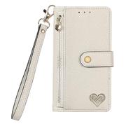 YKTO Flip Case per OnePlus Ace 2V Custodia Zip Portafoglio Borsa Copertura Femminile Cover in Pelle PU Superficie Style Slot Carte Magnetico Protettiva Stand Cover per OnePlus Ace 2V,Grigio