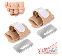 YKTOZU 2 Pezzi Stecca Per Dita Piegate Per Donne & Uomini,Raddrizzatore Per Dita a Martello,Tutore Separatore Dita Piede,Per Correggere Le Dita a Martello,Dita Rotte