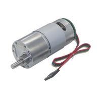 YKYNCJJT 37GB 545 Motoriduttore Encoder DC 6V 12V 24V Motore ad Alta Coppia Reversibile in Metallo Riduttore(12v,Reduction Ratio 131)