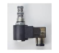 YKYNCJJT Elettrovalvola a innesto a Tre Vie e Due Posizioni DHF08-231 Valvola di Pressione dell'olio Idraulico SV08-31(220 Volt)