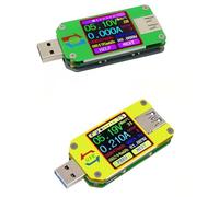 YKYNCJJT UM24/UM24C/UM34/UM34C for App USB 3.0 Tester Digitale DC Voltmetro Amperometro Tensione Corrente Elettrica Sensore(UM24C)