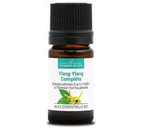 YLANG YLANG COMPLETO BIO - 5mL - Olio Essenziale di Qualità Premium - 100% Puro, Naturale, Garantito ChromaCert® - Chemiotipizzato & Integrale