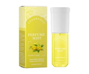Ylang Ylang Spray - 100 ml di lunga durata, nebulizzazione portatile per la pelle | floreale da donna, sera, profumi freschi e morbidi, eleganti profumi multistrato, leggi
