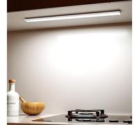 Ylatoial Luce Armadio LED, Armadio Led con Sensore di Movimento, USB Ricaricabile Magnetica Lampada, Dimmerabile Luce Led Sottopensile per Cucina Scale Corridoio Bagno Garage