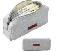 YLCYDLYU Astuccio Con Scomparti Astucci Per Matite Per Ragazze E Ragazzi Carini Astucci Lavabili Disponibile In Molti Colori Astucci Per Matite Carini-Grigio