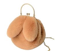 YLCYDLYU Donna Borsa A Tracolla Carino Peluche Coniglio Crossbody Bags Versione Carino Borse E Borse Ragazze Rabbit Ear Spalla Messenger Bag-G