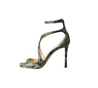 YLCYDLYU Sandali da Donna Tacchi Sottili da Donna A Croce Cravatta Sandali per La Bocca di Pesce, Scarpe per Banchetti di Grandi Dimensioni-Serpentina-37