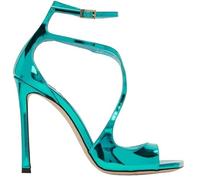 YLCYDLYU Sandali da Donna Tacchi Sottili da Donna A Croce Cravatta Sandali per La Bocca di Pesce, Scarpe per Banchetti di Grandi Dimensioni-Smeraldo-39