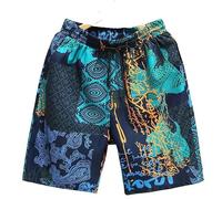 YLCYDLYU Uomo Costume da Bagno Hawaiian Beach Shorts Men Hip Hop Streetwear Short Plus Taglia 10Xl 12Xl Shorts Estivo Maschio-Colore 1-8Xl (da 130 A 140 kg)