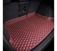 YLCYGJ Auto Tappetino Bagagliaio per Hyundai Santa Fe III 5-Seat 2013-2018, in Pelle Impermeabile Antiscivolo AntiGraffio Tappetino Fodera Bagagli Protezione Accessori, F/Red