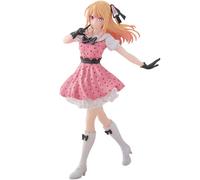 YLEAFUN Anime Hoshino Rubi Figura Anime Hoshino Rubi Action Figure Rosa Vestito Vestito Modello Scrivania Decorazione 18cm