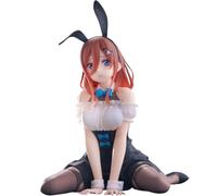 YLEAFUN Anime Nakano Nino Figura Anime Nakano Miku Action Figure Bunny Girl Decorazione da scrivania