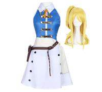 YLEAFUN Erza Scarlet Costume Cosplay Anime Cosplay Costume Lucy Heartfilia Natale Wendy Marvell Dress Up Halloween Carnevale Natsu Dragneel Dress Up