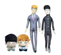 YLEAFUN Kageyama Shigeo, statuetta di peluche e simpatici cuscini di peluche anime, periferia 10 cm, personaggio di peluche per divano, borsa per la scuola