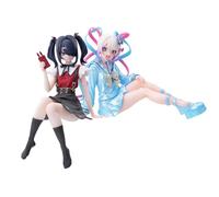 YLEAFUN KAngel Figura Girl Anime Model, Cute Manga Girl Statua in PVC, Action Figure Desktop Ornaments, Home Car Desk Decoration Gifts for Fans.
