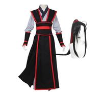 YLEAFUN Lan Wang Ji/Wei Wu Xian Costume Cosplay Anime Hanfu Party Stadio Cosplay Costume Completo Dressup, Jiang Yan Li Halloween Party Palcoscenico Dressup