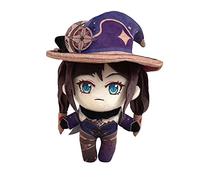 YLEAFUN Mona Peluche Figura Anime Gioco Carattere Mona Figura Morbida 20 cm Peluche Pillow Gioco Divano Collezione Camera Da Letto Accessori Regalo