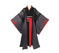 YLEAFUN Wei Wu Xian Costume Cosplay Anime Hanfu Party Palcosplay Costume completo Dressup Wei Ying Halloween Natale Party Palcoscenico Dressup