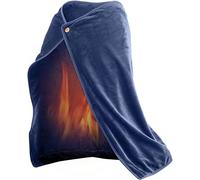 YLFC Coperta Riscaldata,Cuscino Termico, Sciarpa Riscaldata USB Coperta Elettrica Portatile Coperta di Flanella Portatile Multifunzionale Uso di Agenzie di Viaggio, 100X70cm A