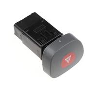 YLHMG Accessorio auto for auto Interruttore di pericolo di energia elettrica Pulsante luce di emergenza, for Renault, Megane I Classic Clio II 7700421820 Interruttore di segnalazione pericolo