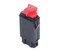 YLHMG Interruttore della luce di emergenza di emergenza Pulsante lampeggiante for auto, for A3 A4 A6 C5, for ALLROAD, 8D0941509H 8D0941509K 480941509C Interruttore di segnalazione pericolo