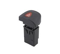 YLHMG Interruttore di segnalazione pericolo a 8 pin, pulsante doppio flash luci, for Renault, Megane I MK1 7700435867 Accessori auto Interruttore di segnalazione pericolo