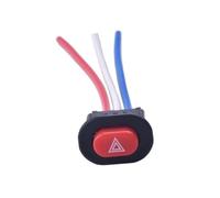 YLHMG Interruttore moto Pulsante interruttore luce di emergenza Doppio flash Avvertimento Lampada di emergenza Segnale lampeggiante con 3 fili, for, Interruttore di segnalazione pericolo