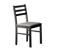 YLHMNE Sedie da cucina imbottite spesse 1 Sedia Da Pranzo Con Struttura In Legno Massello, Seduta Imbottita Tessuto E Schienale A Scaletta