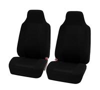 YLINNB Coprisedili per Auto 2 Pezzi per Fiat Freemont/Idea/Linea/Multipla/Panda/Punto/Qubo, Set Copri-Sedile Fodere Anteriori Proteggono Sedili Originali Dell'auto Accessori Interno,Black