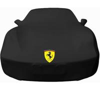 YLINNB Telo Copriauto per Ferrari SF90 Spider (Seit 2021), Resistente Elastico Traspirante Antipolvere Copri Copertura Protettiva per Auto Accessori Auto,Black