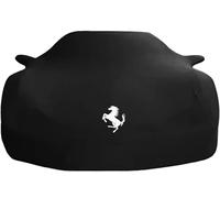 YLINNB Telo Copriauto per Ferrari SF90 Spider XX (Seit 2023), Resistente Elastico Traspirante Antipolvere Copri Copertura Protettiva per Auto Accessori Auto,Black