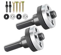 Ylinwtech 2 pezzo adattatore per smerigliatrice angolare,Set di bielle per smerigliatrice angolare,Set di chiavi a biella,Adatto per dischi da taglio