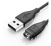 YLK Caricabatterie compatibile con Garmin Instinct/Instinct 2 2S 2X 3/ Solar/Solar Tactical/Instinct Surf Edition/TACTIX Charlie/Delta/Garmin Quatix 5 6, 100 cm Charger USB (nero, 1 x 100 cm)