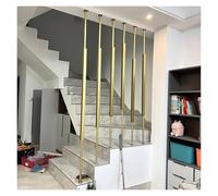 YLLFFLL Divisori per Ambienti in Ferro E Metallo, Personalizzati, Decorati in Stile Moderno, Senza Fori, Pilastri per La Separazione degli Ambienti(5 PCS,Height 7.4ft/226cm)