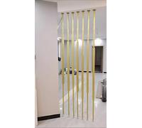 YLLFFLL Divisori per Ambienti in Ferro E Metallo, Personalizzati, Decorati in Stile Moderno, Senza Fori, Pilastri per La Separazione degli Ambienti(8 PCS,Height 6ft/183cm)