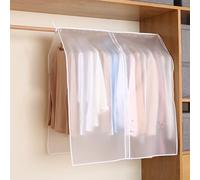 YLLSMGS Copri Abiti da Armadio Copriabiti Antipolvere per Armadio, Copri Appendiabiti, Copri Appendiabiti, per Abito, Guardaroba (Color : A, Size : 90 * 105cm(35 * 41in))