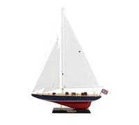 YLME Modellino di Veliero A Un Albero Simulazione di Barca A Vela in Legno Decorazioni Artigianali in Legno Moderne Decorazioni Nautiche Artigianali Decorazioni Creative per La Scrivania,B