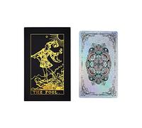 YLME Tarocchi per Principianti, Facili da Mescolare e Scegliere, Illustrazioni Tradizionali,12 * 7 cm