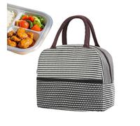 Ylnailky Borsa Termica da Pranzo,con Tasca a Rete Portatile | Borsa Porta Pranzo alla,per Lavoro Ufficio Scuola Viaggio Picnic Spiaggia Campeggio