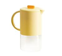 Ylnailky Caraffa In Per Succo | Caraffa 1500 ml con Coperchio e Manico,Contenitore Ermetico Per Bevande Calde E Fredde - Contenitore per Frigo Latte Cocktail Festa