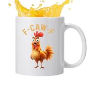 Ylnailky Da Caffè A Forma Di Gallina | 350ml Ceramica Originale - Umorismo Nelle Tazze Per Caffè E Tè,Per Casa Ufficio Vacanza Compleanno Natale Vino Succo Latte Uomini Amici Famiglia Colleghi